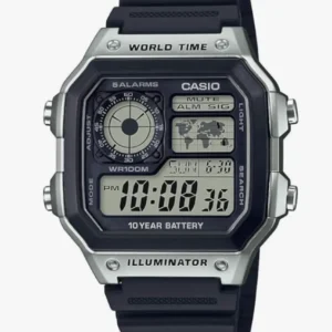 Casio AE1200WH Series | Reloj Digital Hombre - ⚫ Negro Ref: AE-1200WH-1CVCF